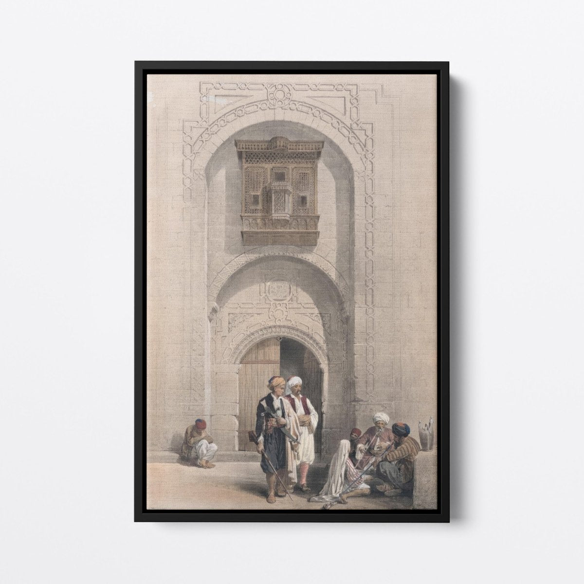 Modern Mansion, Architecture of Cairo | David Roberts | Ave Legato Art Prints