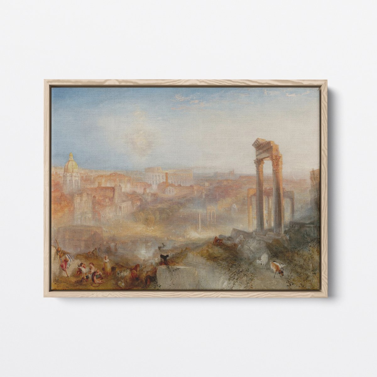 Modern Rome, Campo Vaccino | J.M.W. Turner | Ave Legato Art Prints