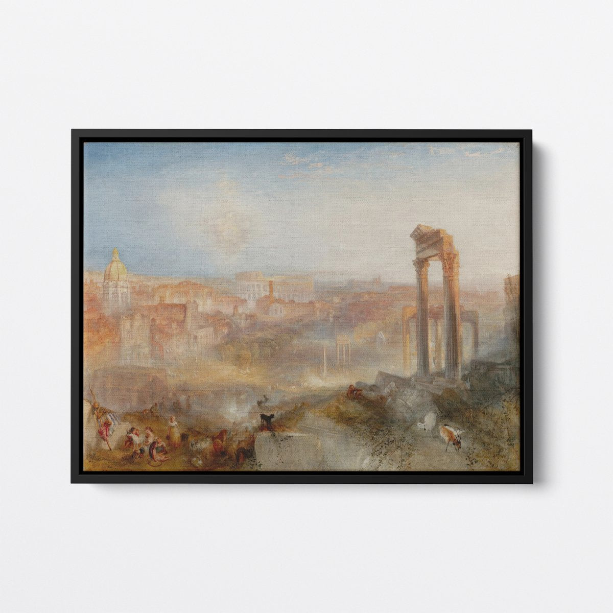 Modern Rome, Campo Vaccino | J.M.W. Turner | Ave Legato Art Prints