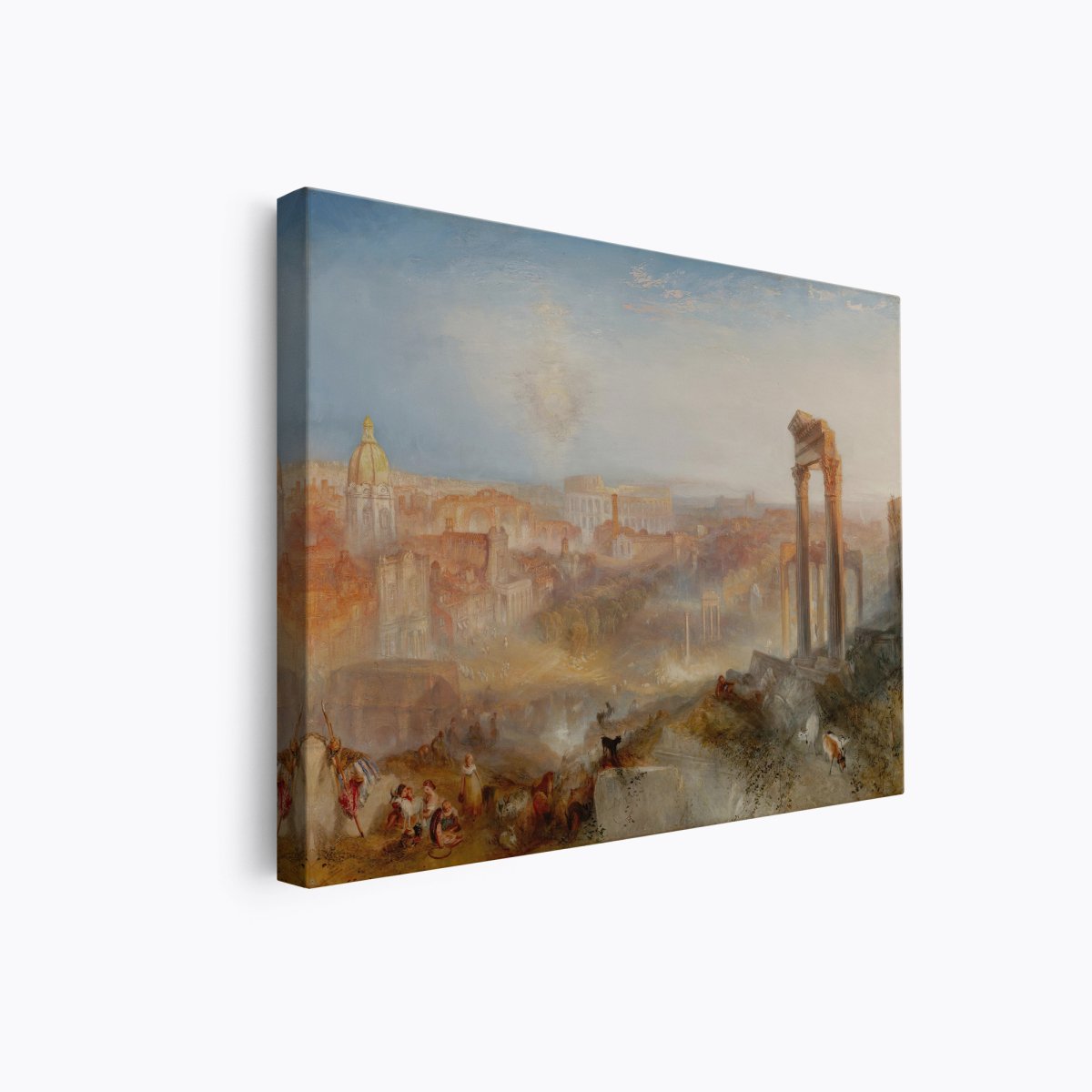 Modern Rome, Campo Vaccino | J.M.W. Turner | Ave Legato Art Prints