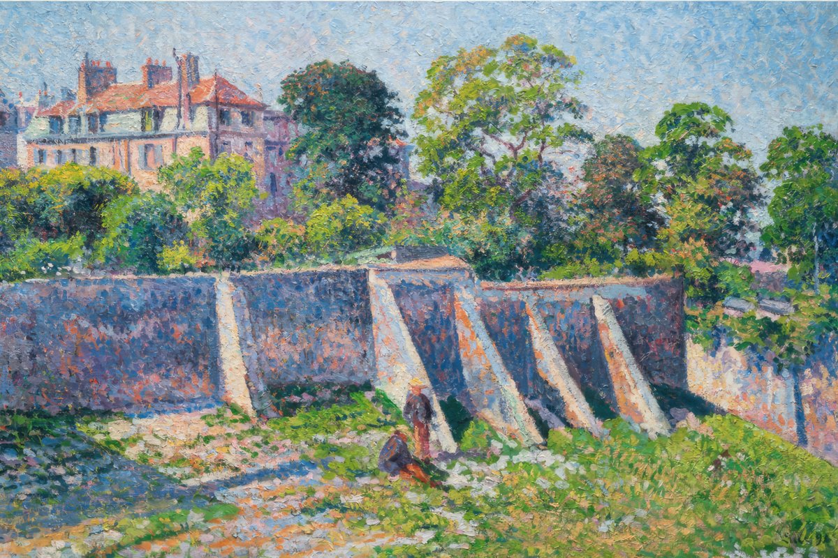 Montmartre, The Willow Street | Maximilien Luce | Ave Legato Art Prints