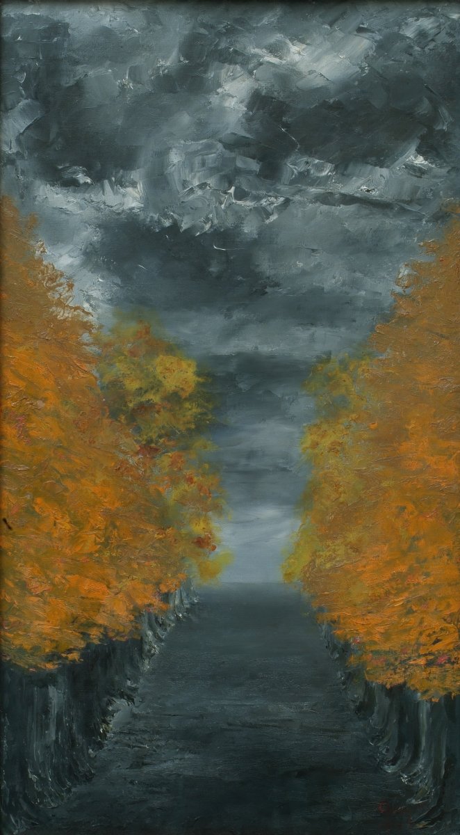 Moody Autumn Evening | August Johan Strindberg | Ave Legato Art Prints