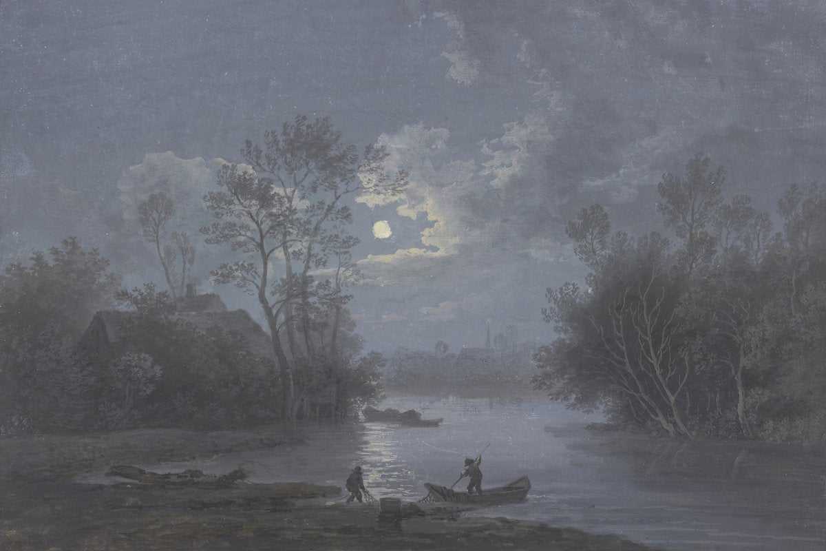 Moonlight Landscape | Claude Vernet | Ave Legato Art Prints