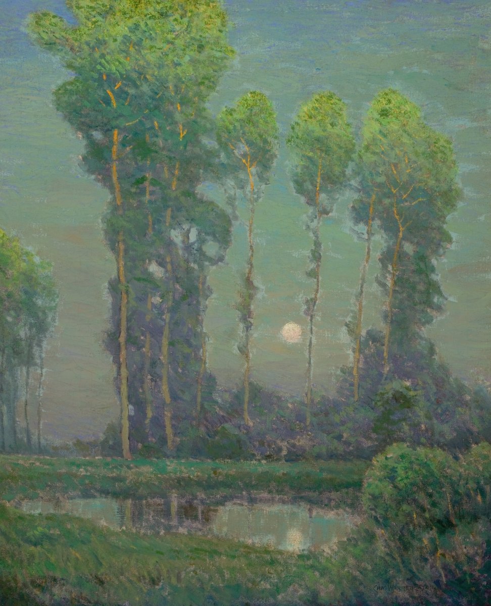 Moonrise Among Trees | Charles Eaton | Ave Legato Art Prints