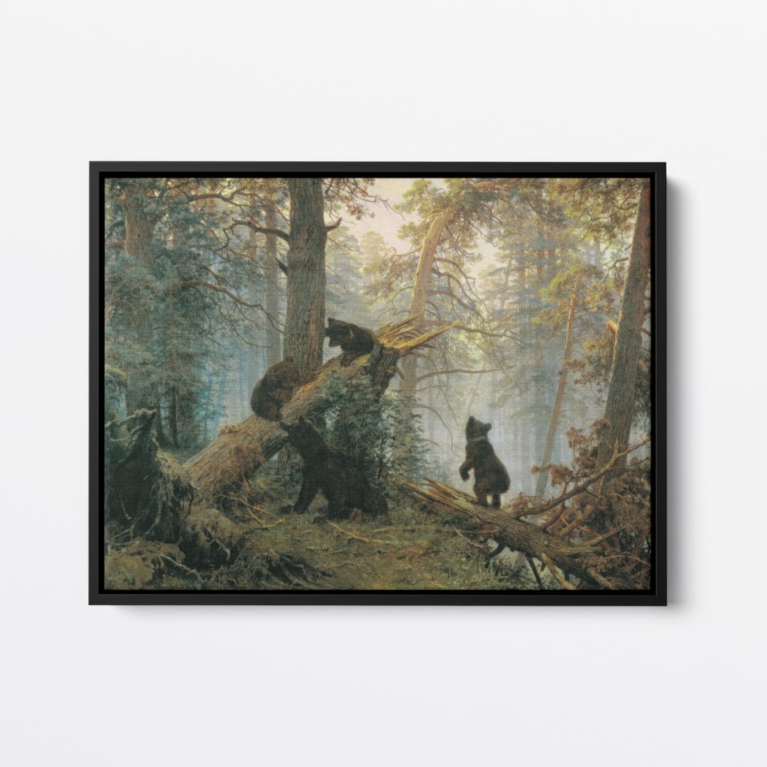 Morning in a Pine Forest | Ivan Shishkin | Ave Legato | Canvas Art Prints | Vintage Artwork