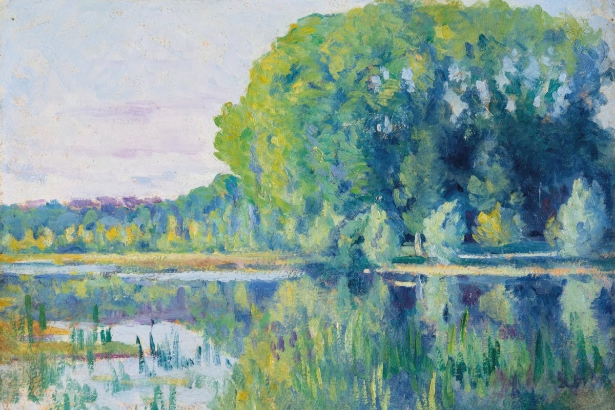 Moulineux, The Pond | Maximilien Luce | Ave Legato Art Prints