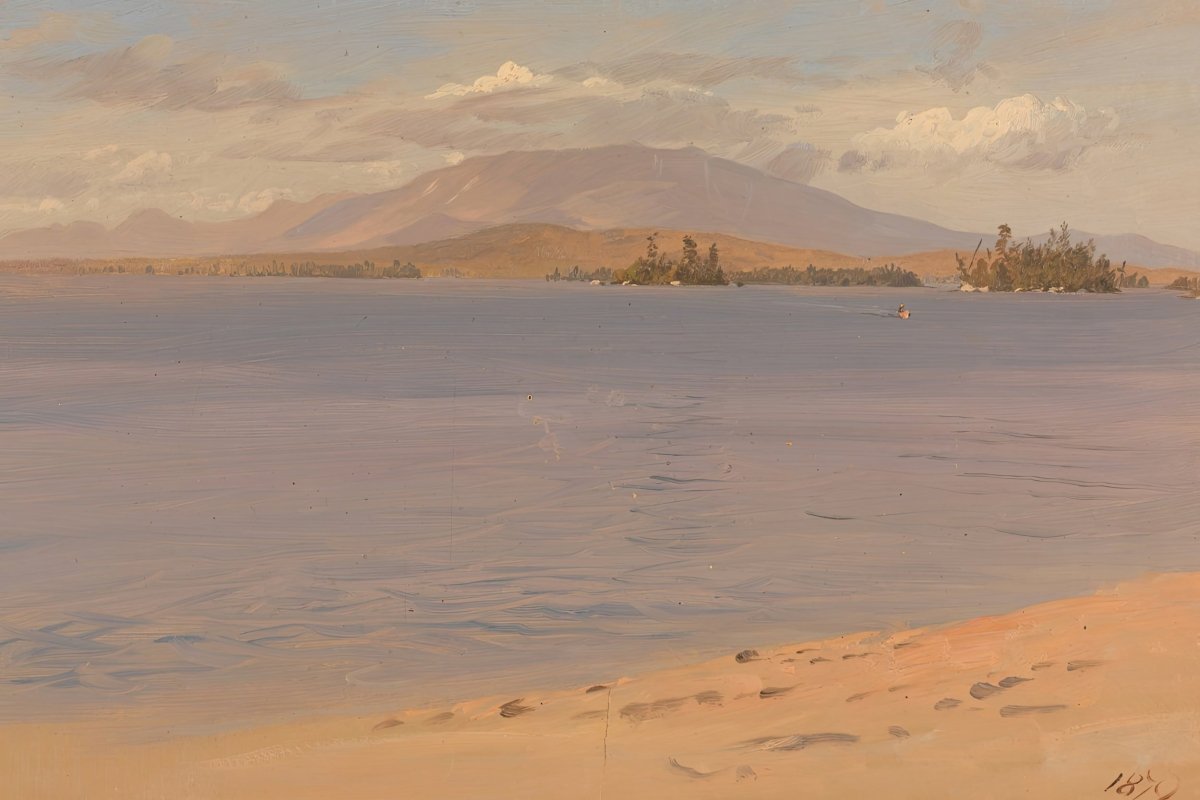 Mount Katahdin from Lake Millinocket | Frederic Church | Ave Legato Art Prints