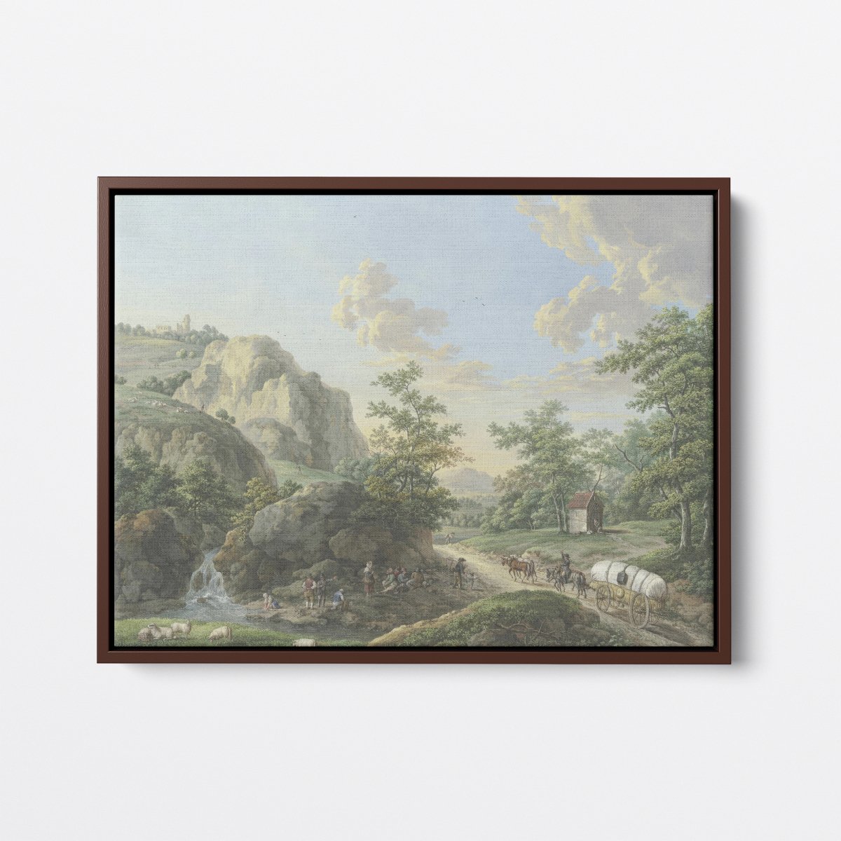 Mountain Landscape II | Karl Franz Kraul | Ave Legato Art Prints