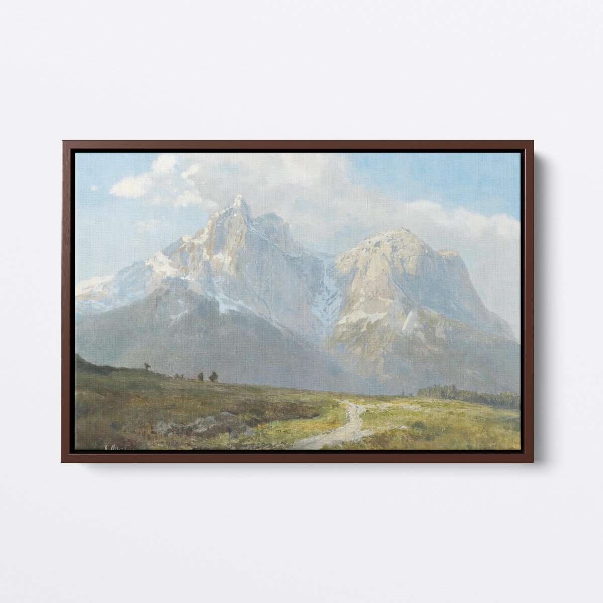 Mountain Landscape (Petrides) | Konrad Petrides | Ave Legato Art Prints