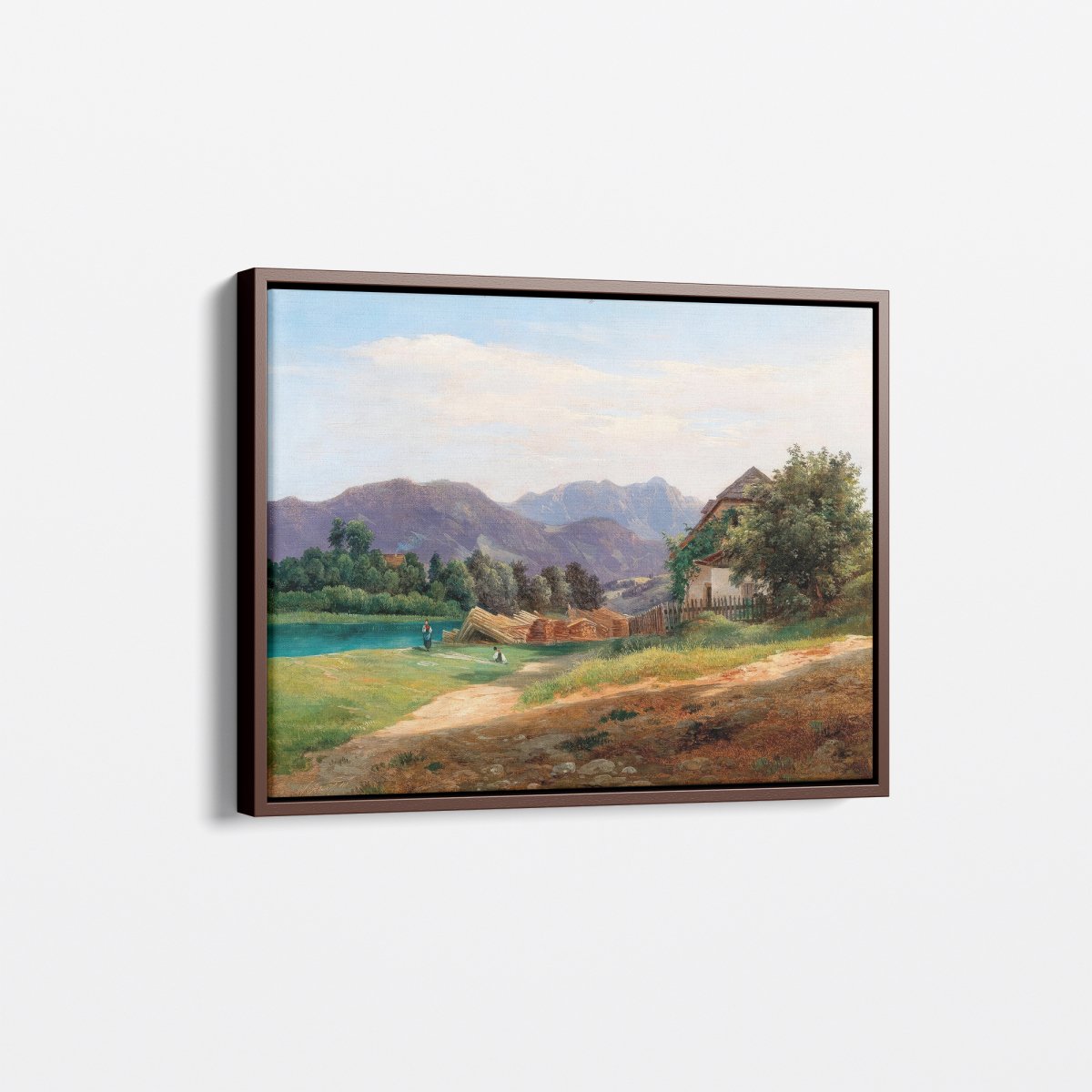 Mountain Landscape | Wilhelm Steinfeld | Ave Legato Art Prints