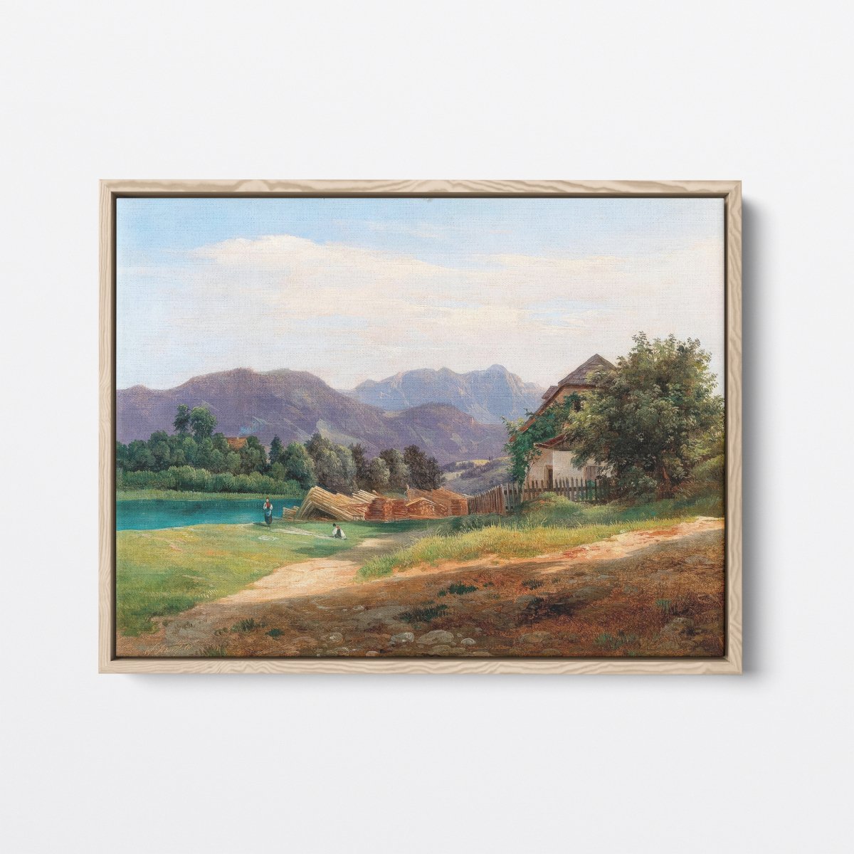 Mountain Landscape | Wilhelm Steinfeld | Ave Legato Art Prints