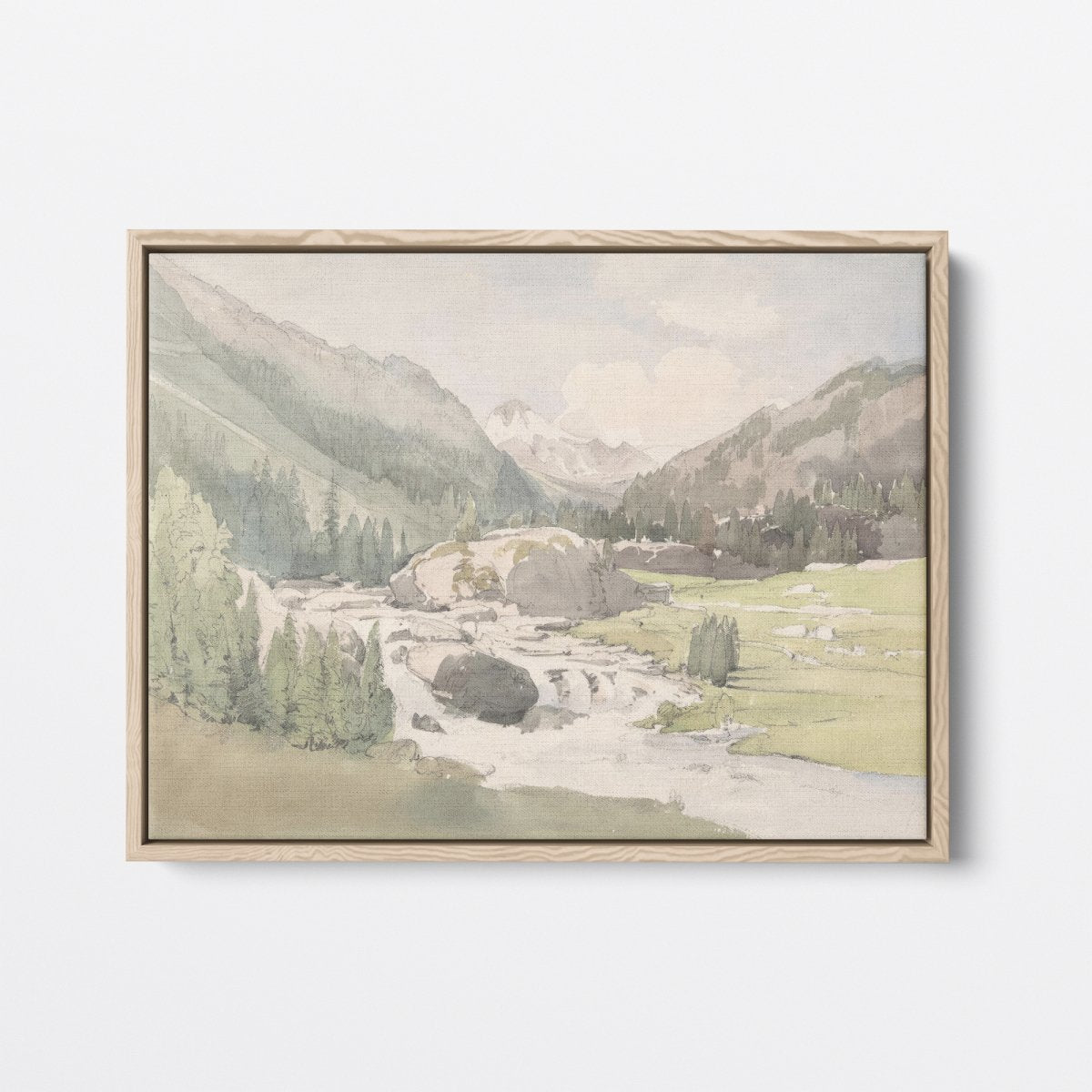 Mountain Valley | Thomas Ender | Ave Legato Art Prints