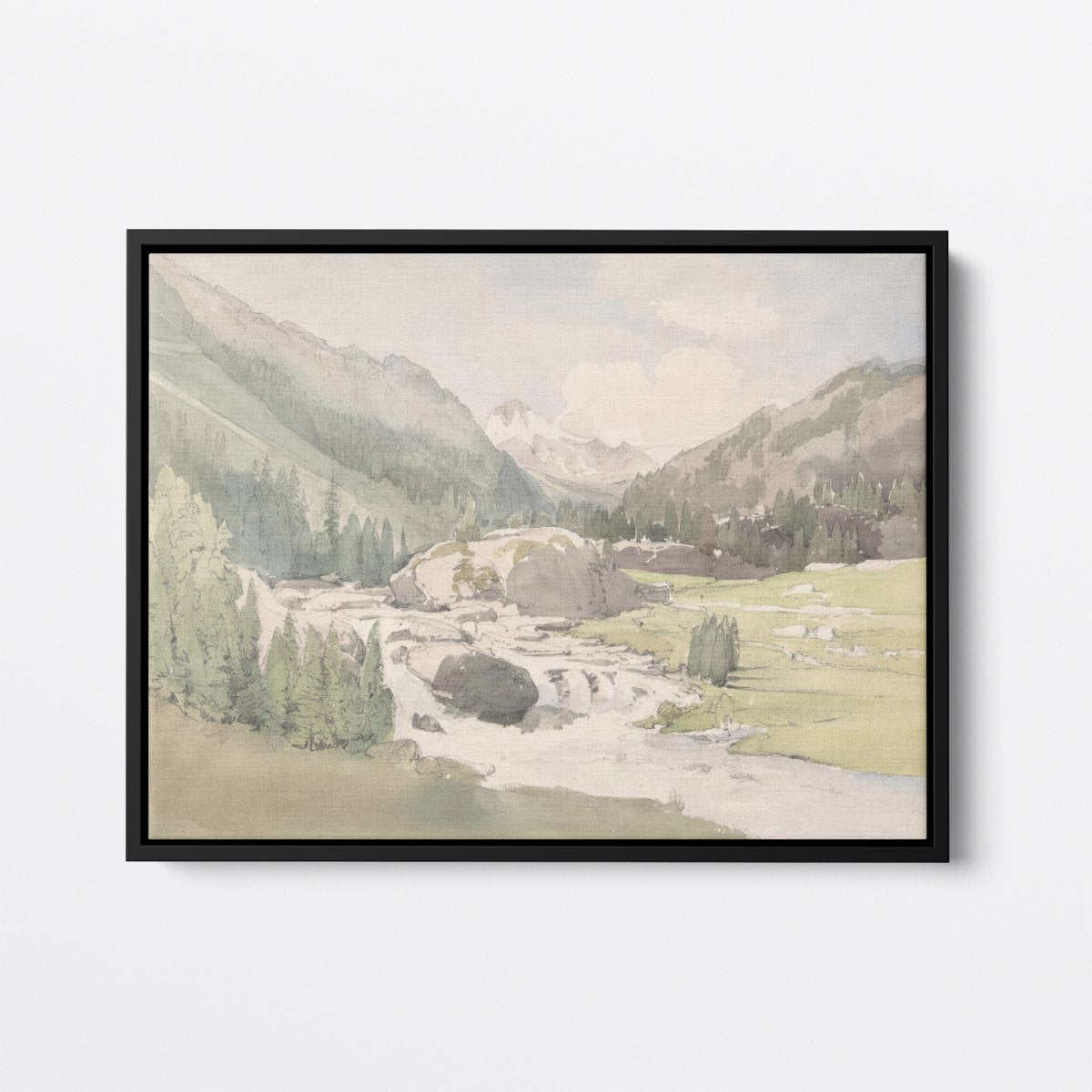 Mountain Valley | Thomas Ender | Ave Legato Art Prints