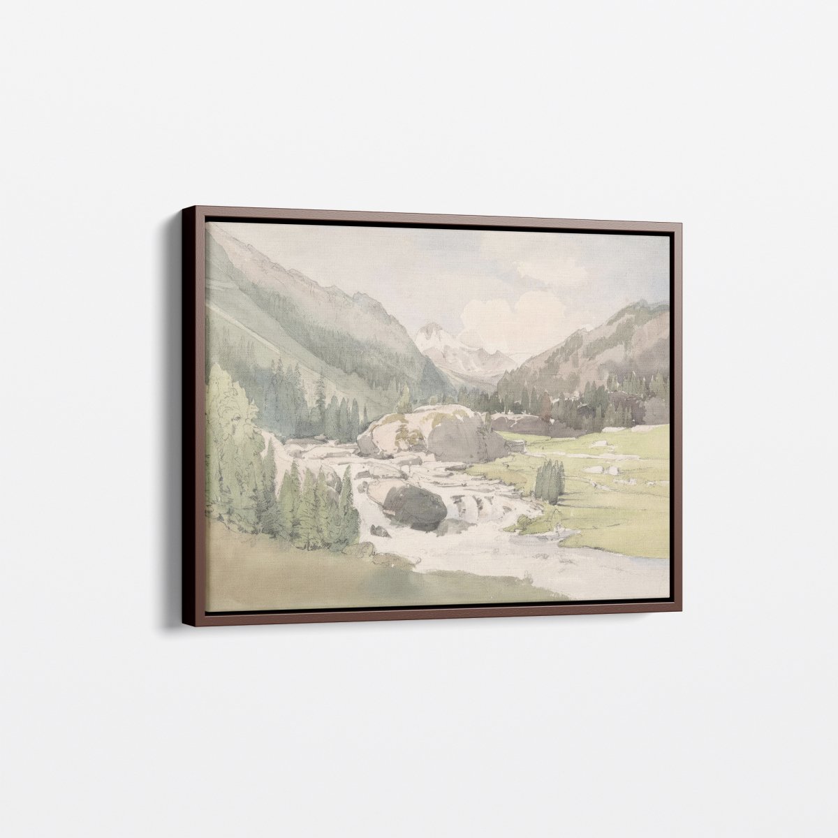 Mountain Valley | Thomas Ender | Ave Legato Art Prints