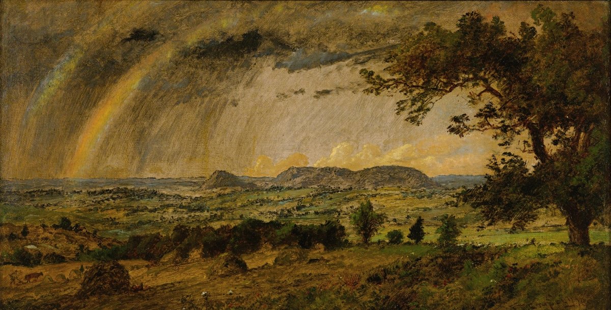 Mountains Under the Rainbow | Jasper Cropsey | Ave Legato Art Prints