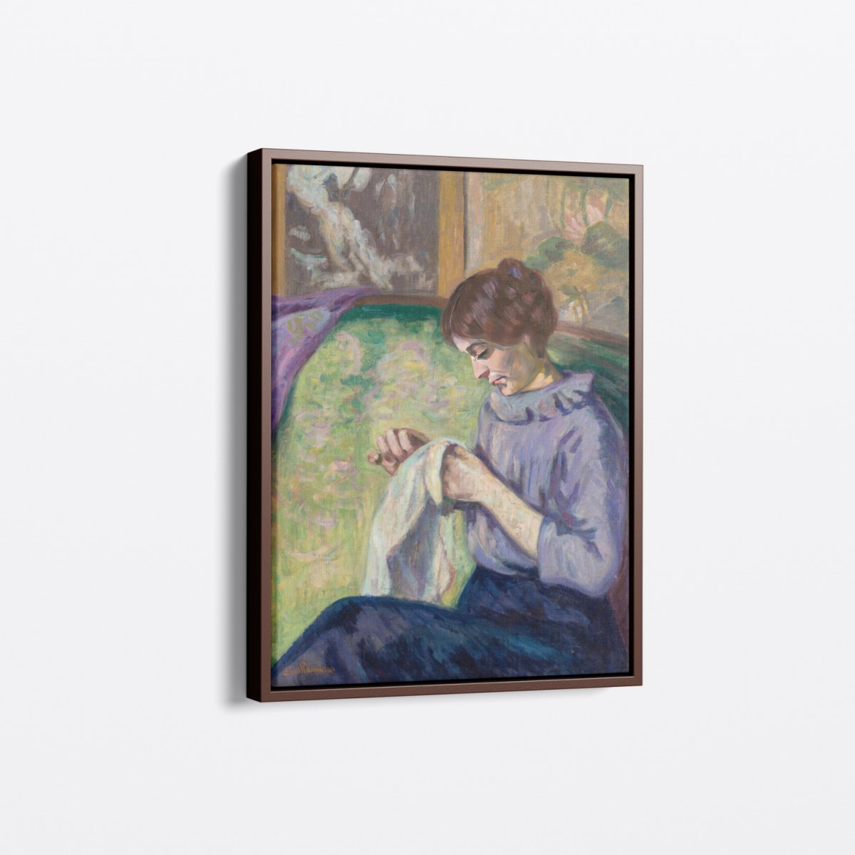 Mrs. Guillaumin Sewing | Armand Guillaumin | Ave Legato Art Prints