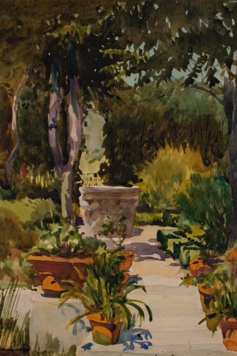 Mrs. Thayer's Garden | John Sargent | Ave Legato Art Prints