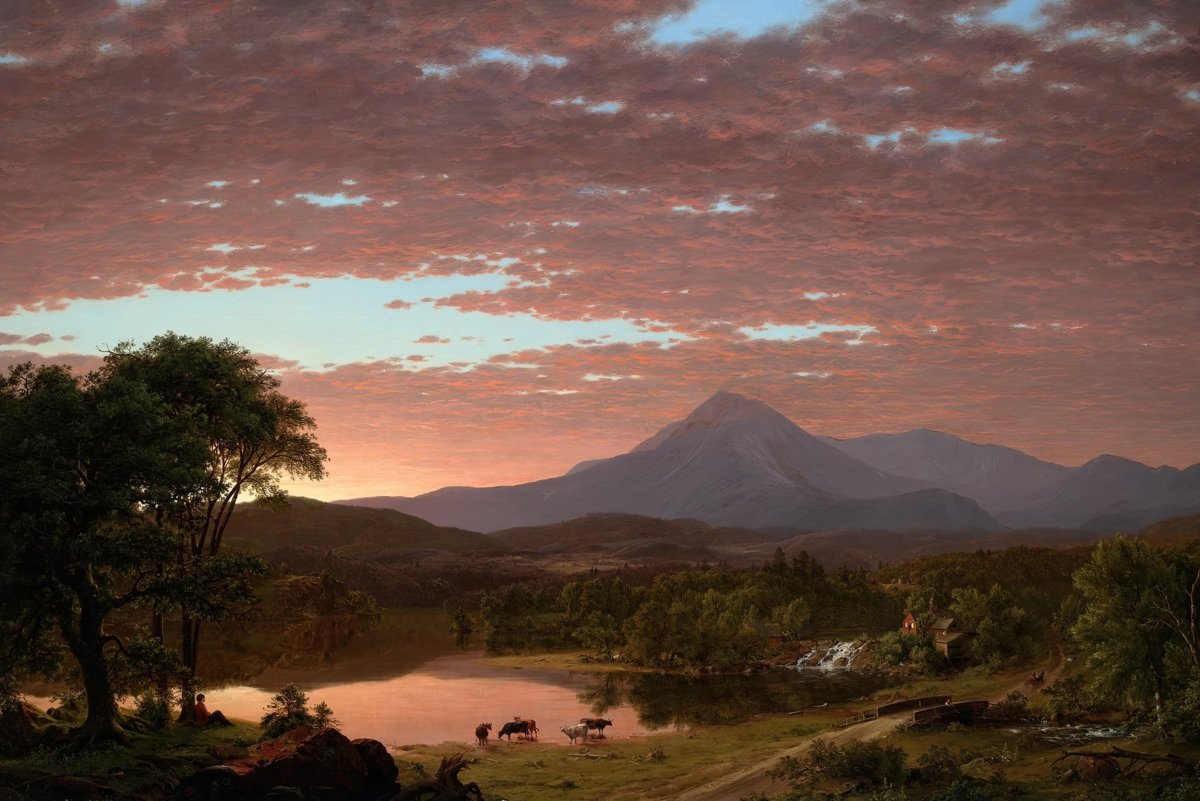 Mt. Ktaadn | Frederic Church | Ave Legato Art Prints