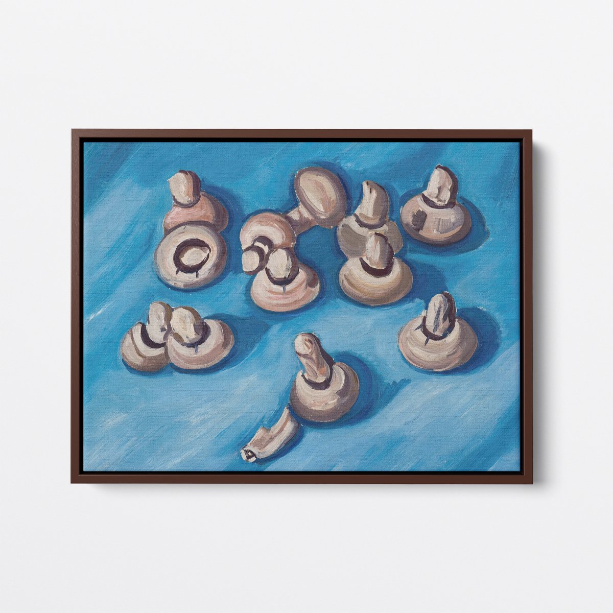 Mushrooms on a Blue Background | Marsden Hartley | Ave Legato Art Prints