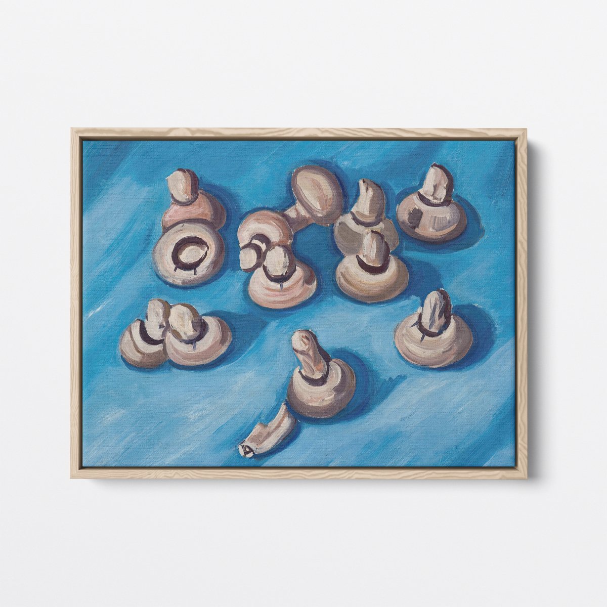 Mushrooms on a Blue Background | Marsden Hartley | Ave Legato Art Prints