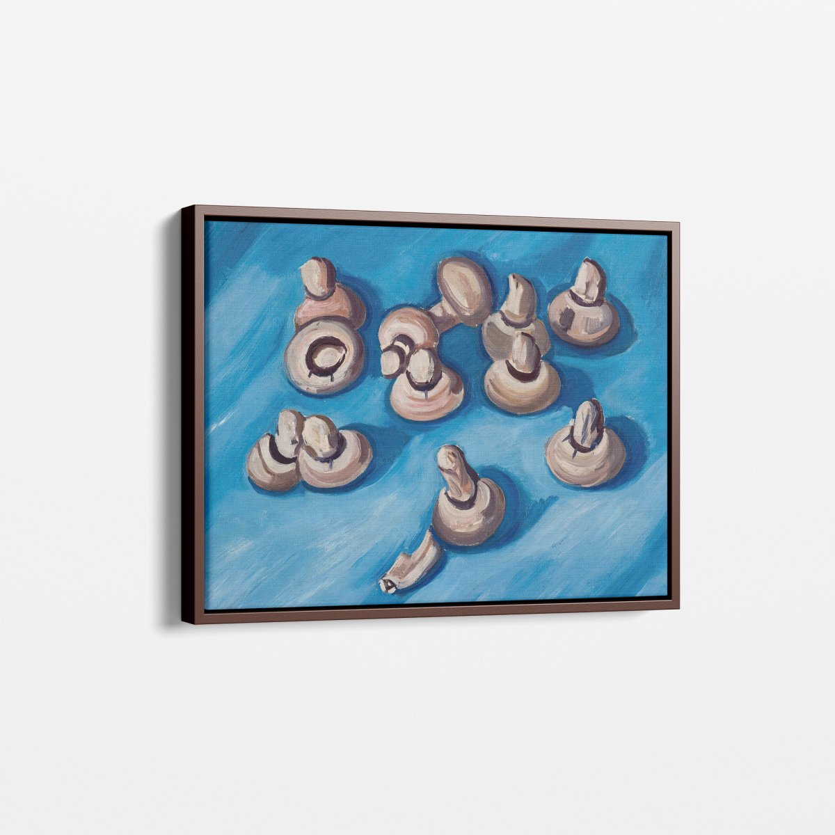 Mushrooms on a Blue Background | Marsden Hartley | Ave Legato Art Prints