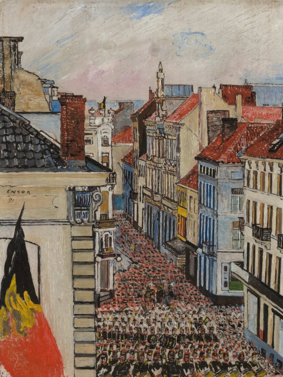 Music in the Vlaanderenstraat | James Ensor | Ave Legato Art Prints