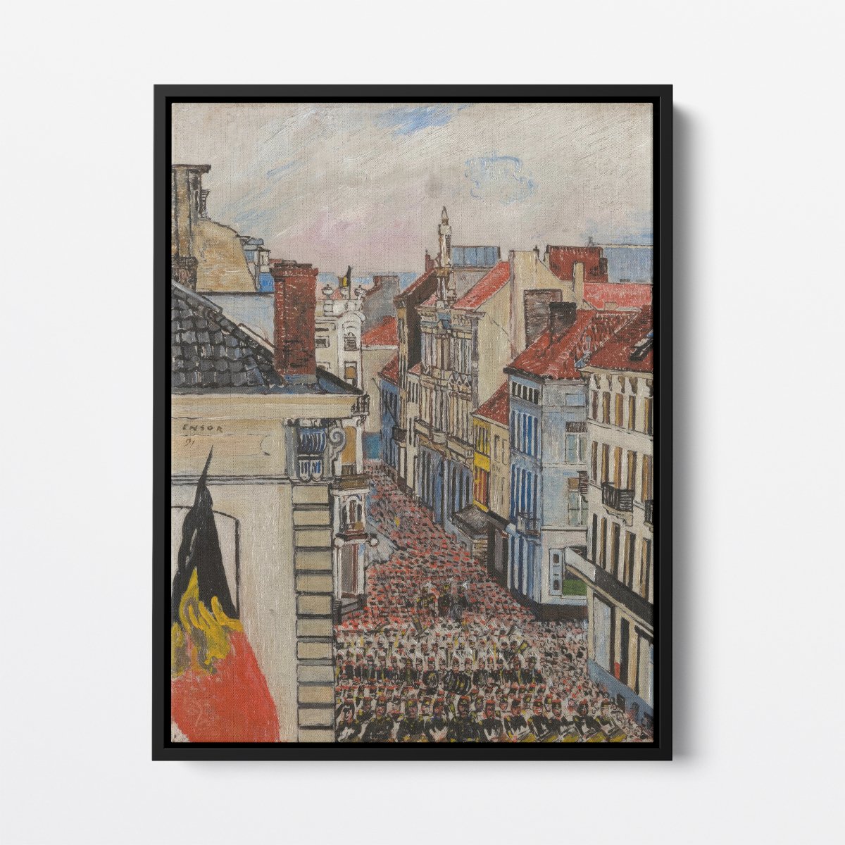 Music in the Vlaanderenstraat | James Ensor | Ave Legato Art Prints