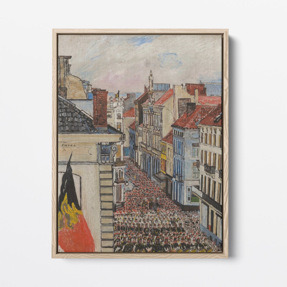 Music in the Vlaanderenstraat | James Ensor | Ave Legato Art Prints