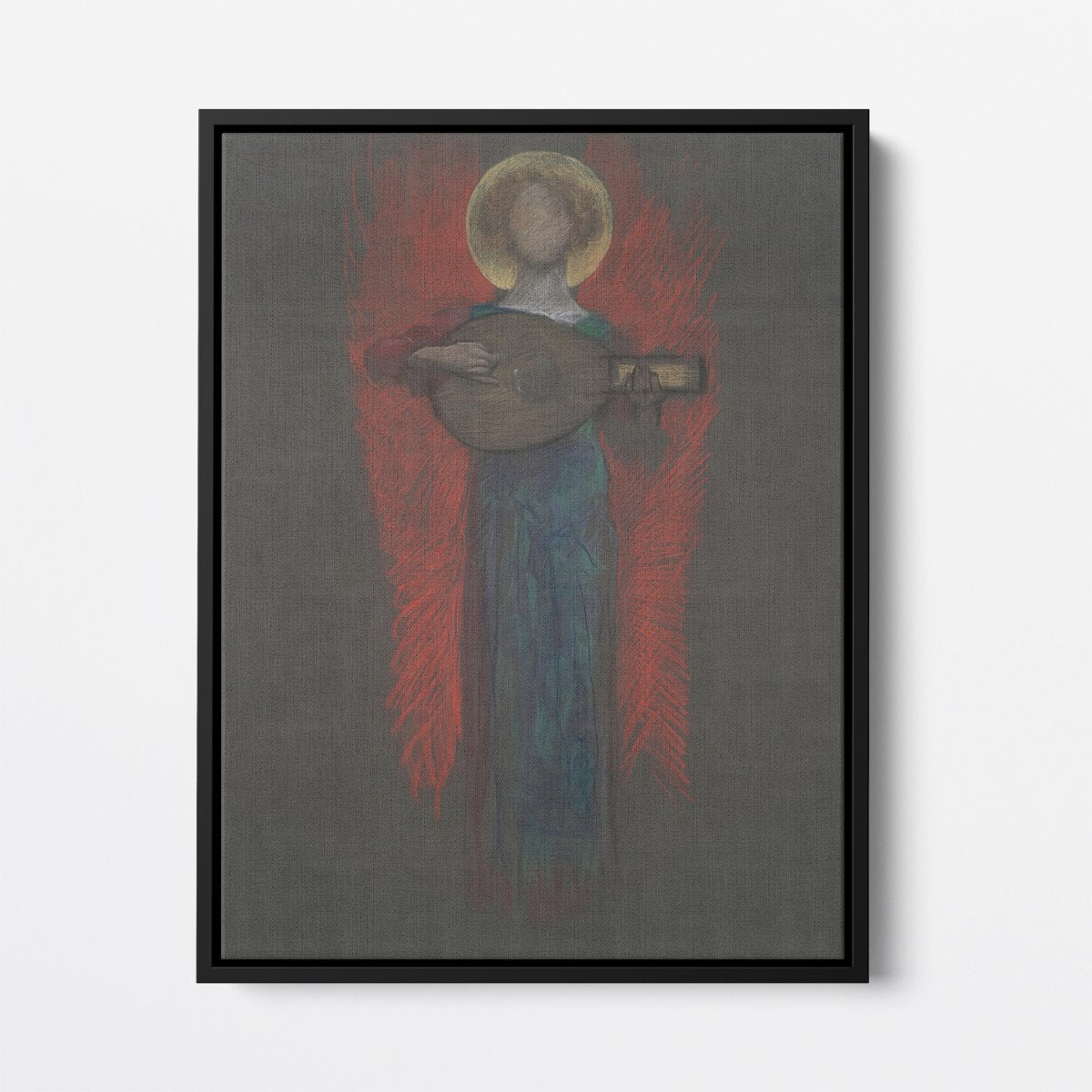 Musical Angel | Edwin Austin Abbey | Ave Legato Art Prints