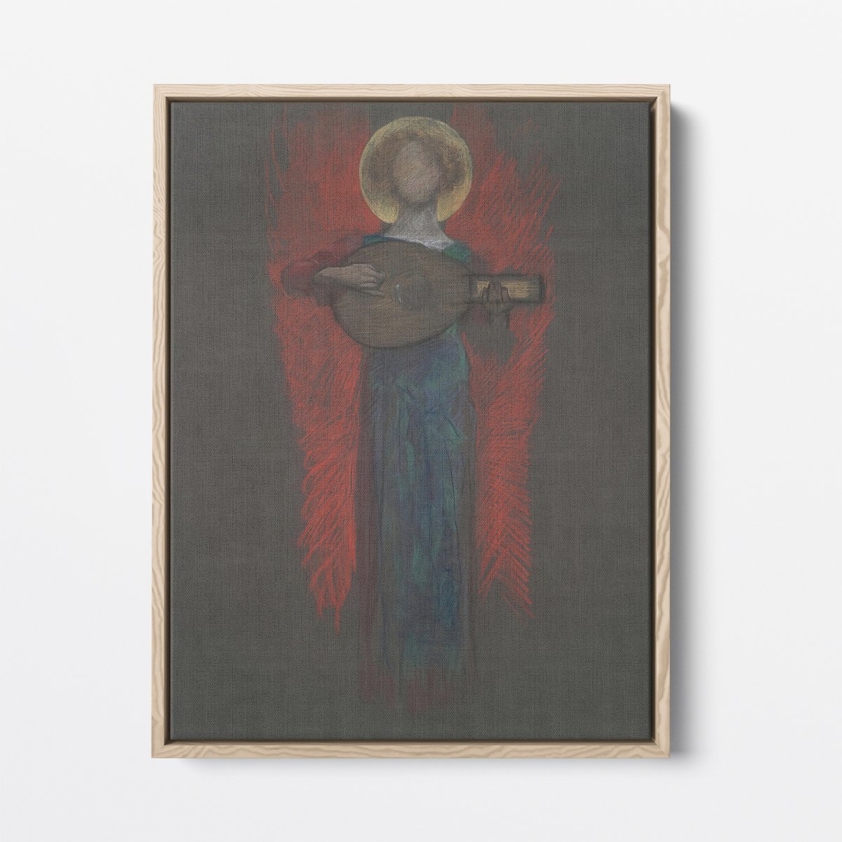 Musical Angel | Edwin Austin Abbey | Ave Legato Art Prints