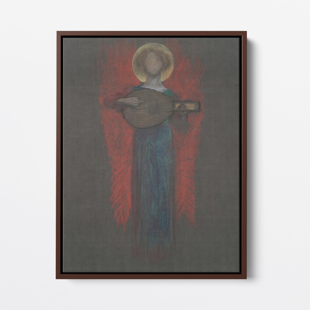 Musical Angel | Edwin Austin Abbey | Ave Legato Art Prints