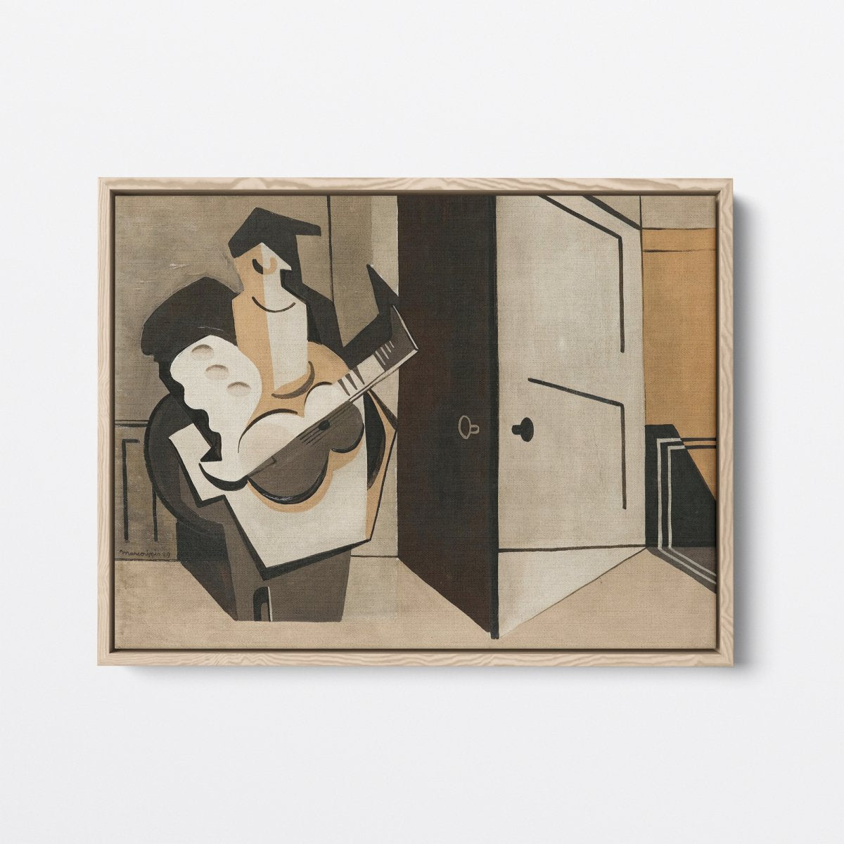 Musician in an Interior | Louis Marcoussis | Ave Legato Art Prints