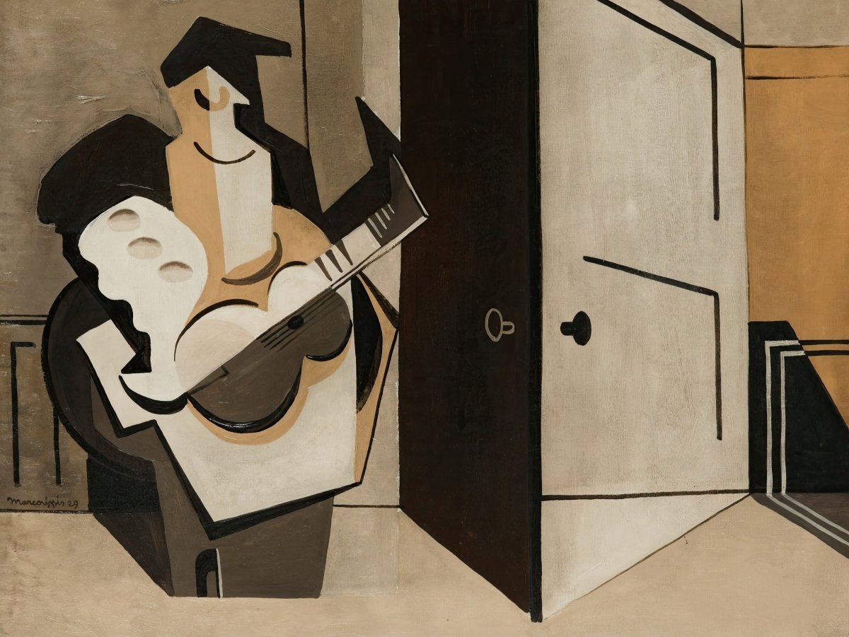 Musician in an Interior | Louis Marcoussis | Ave Legato Art Prints