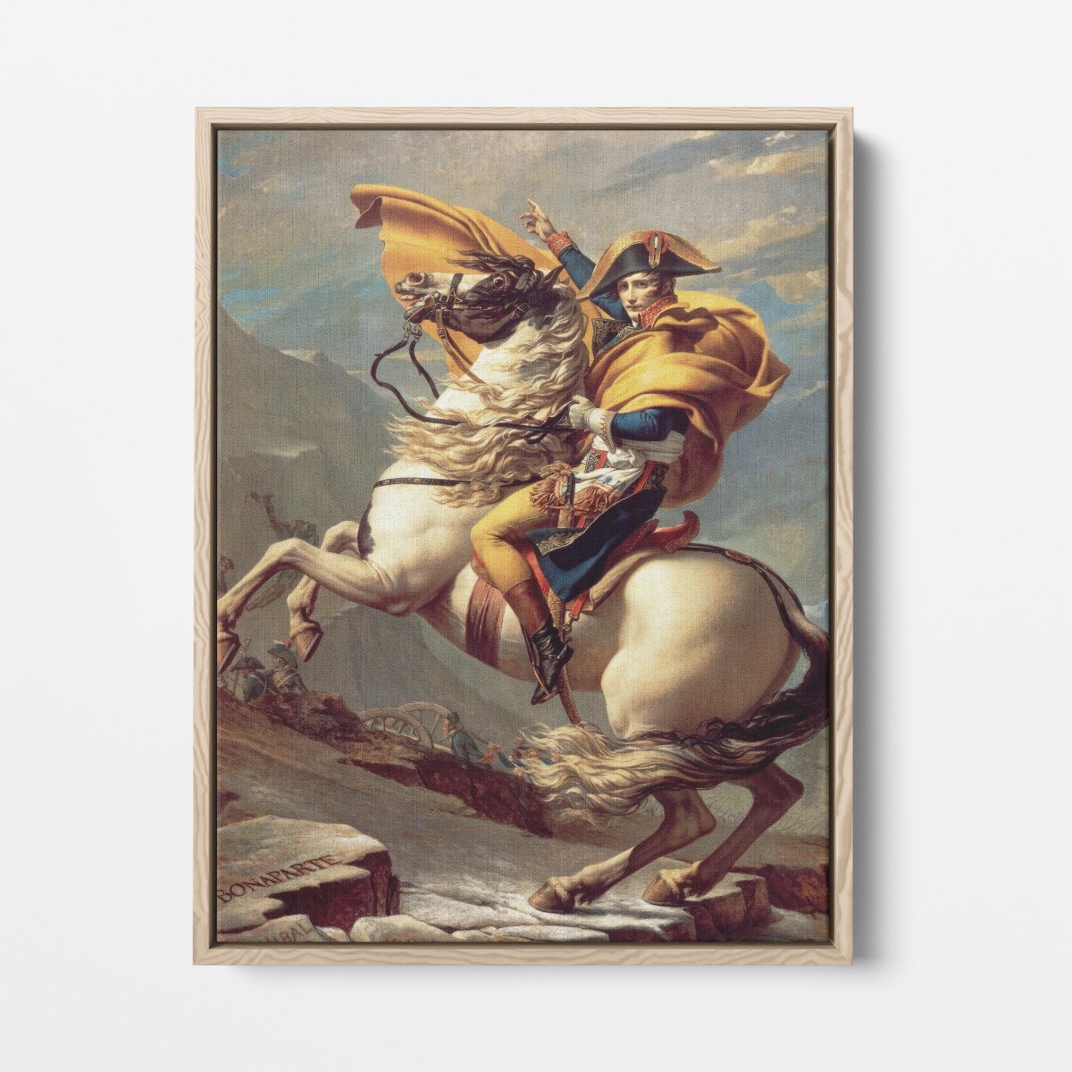 Napoleon Crossing the Alps | Jacques - Louis David | Ave Legato Art Prints