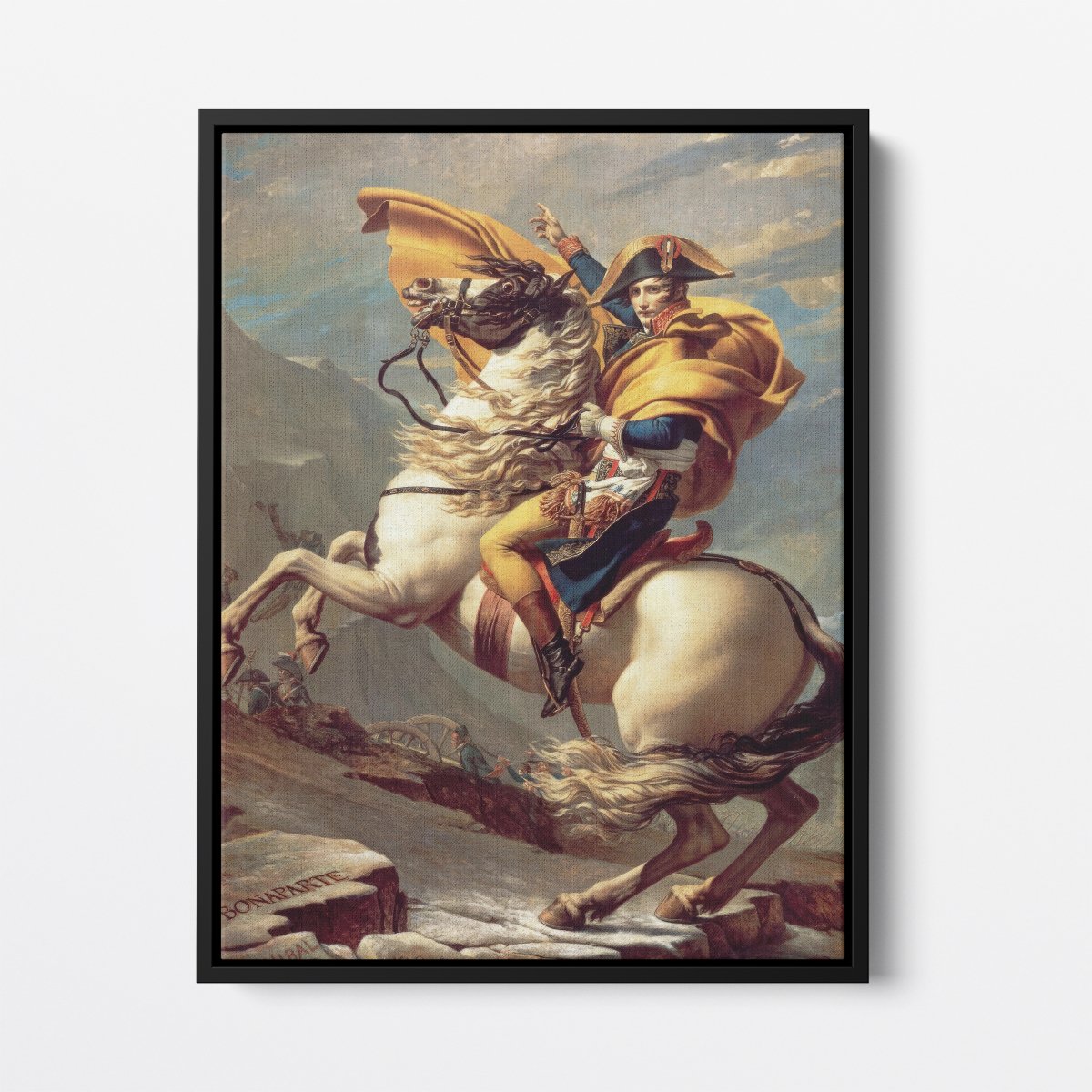 Napoleon Crossing the Alps | Jacques - Louis David | Ave Legato Art Prints