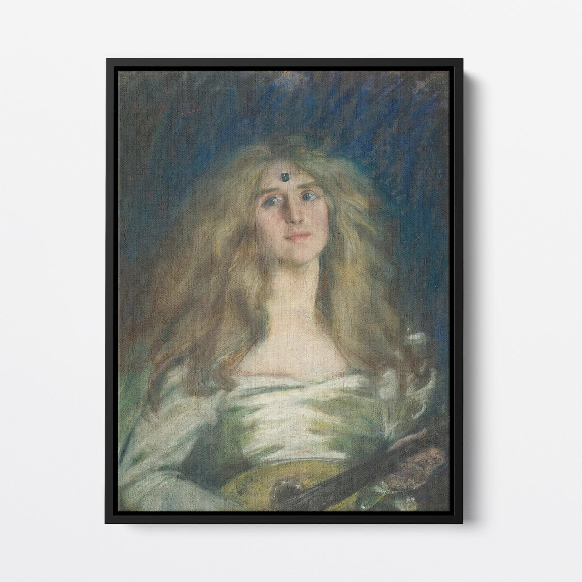 Natalie with Mandolin | Alice Pike Barney | Ave Legato Art Prints