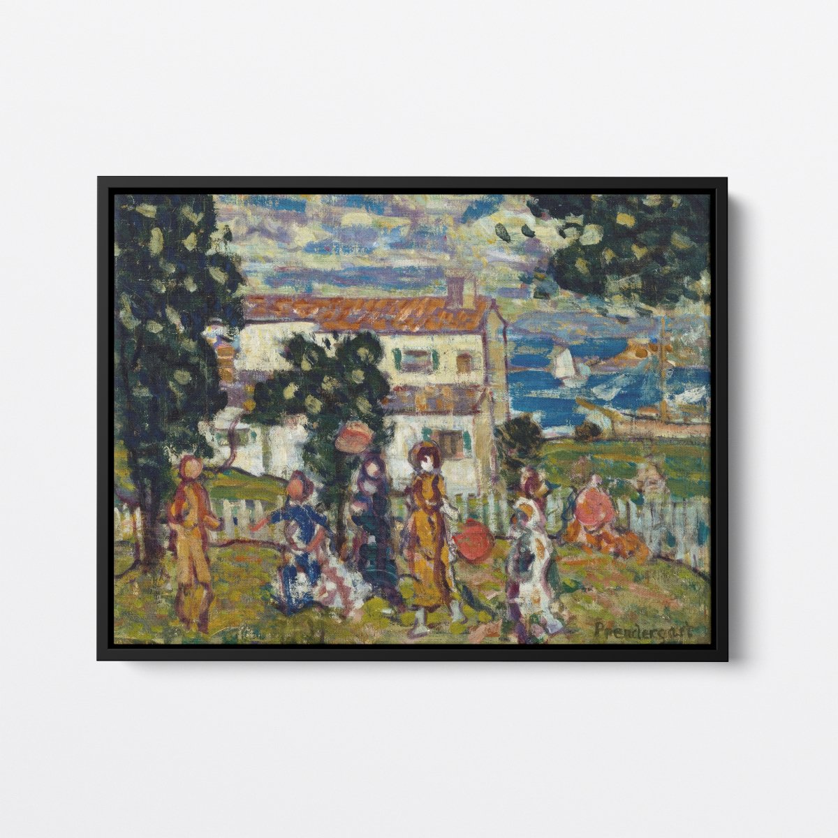 New England Village | Maurice Prendergast | Ave Legato Art Prints