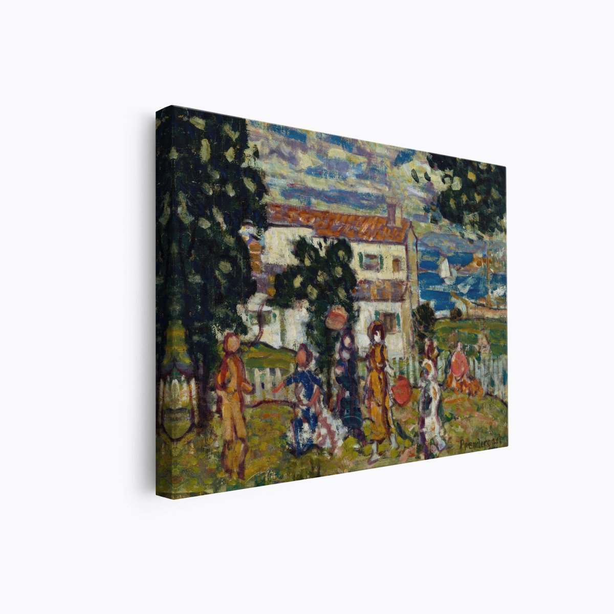 New England Village | Maurice Prendergast | Ave Legato Art Prints