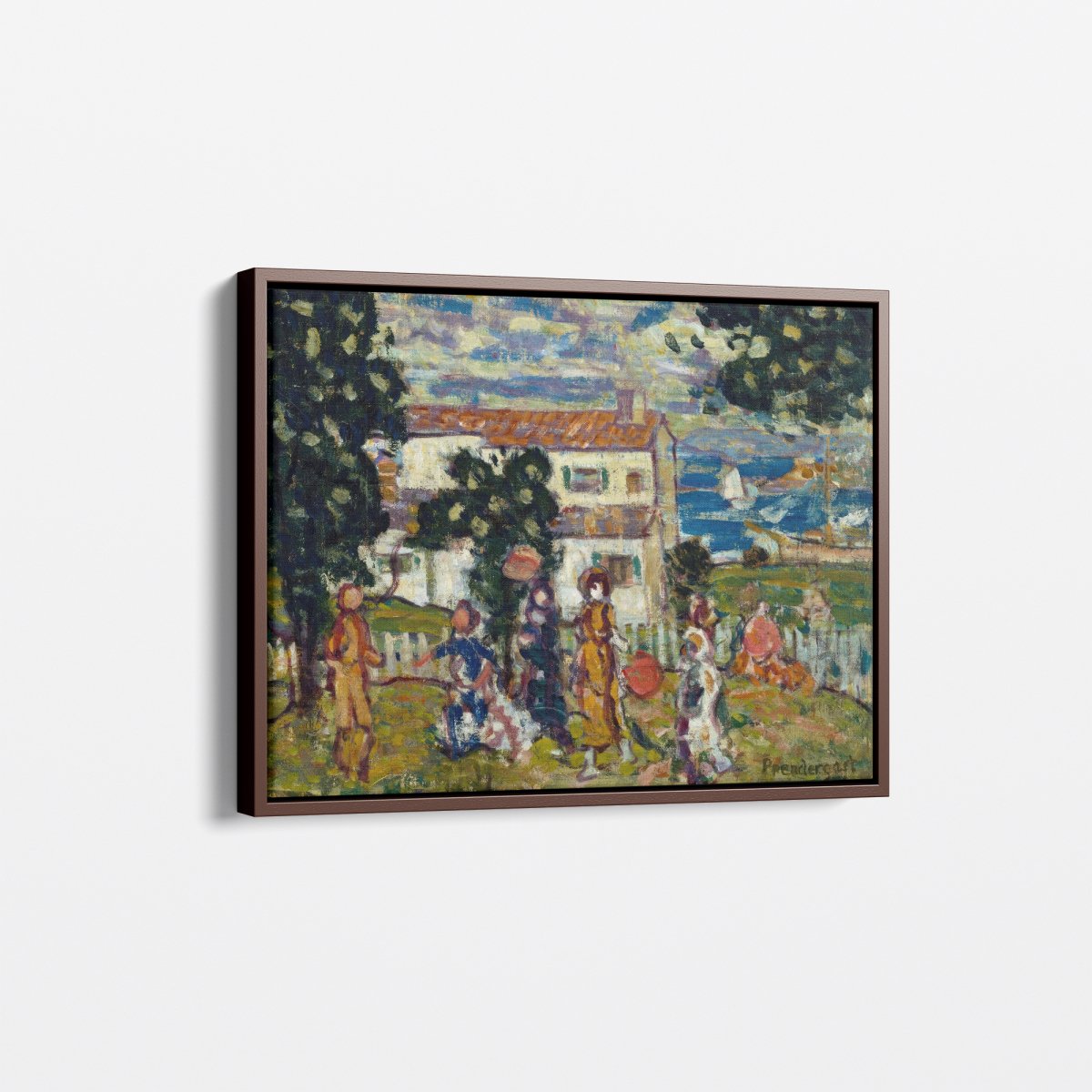 New England Village | Maurice Prendergast | Ave Legato Art Prints