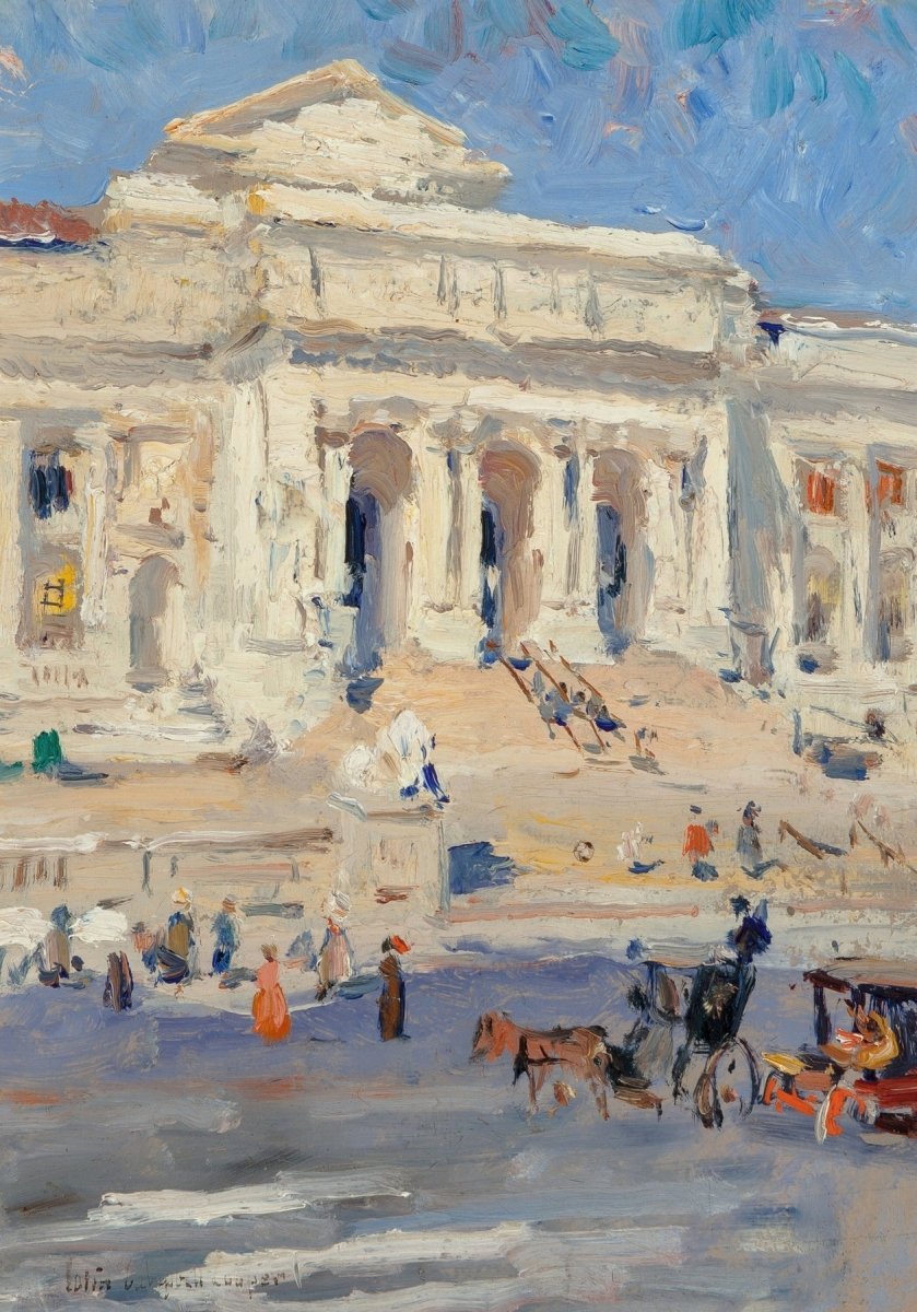 New York Public Library | Colin Campbell Cooper | Ave Legato Art Prints