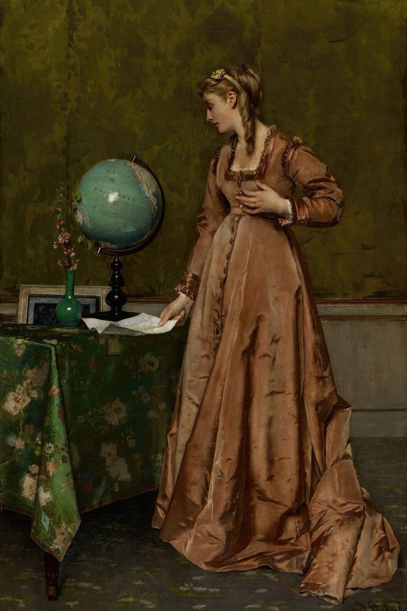 News from Afar | Alfred Stevens | Ave Legato Art Prints