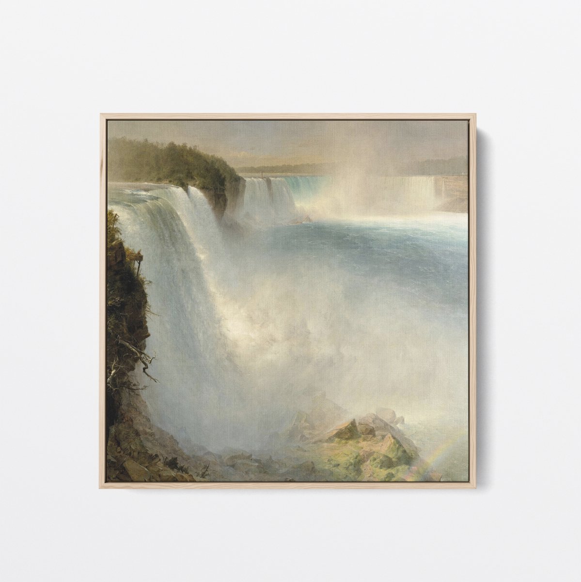 Niagara Falls, from the American Side | Frederic Church | Ave Legato Art Prints