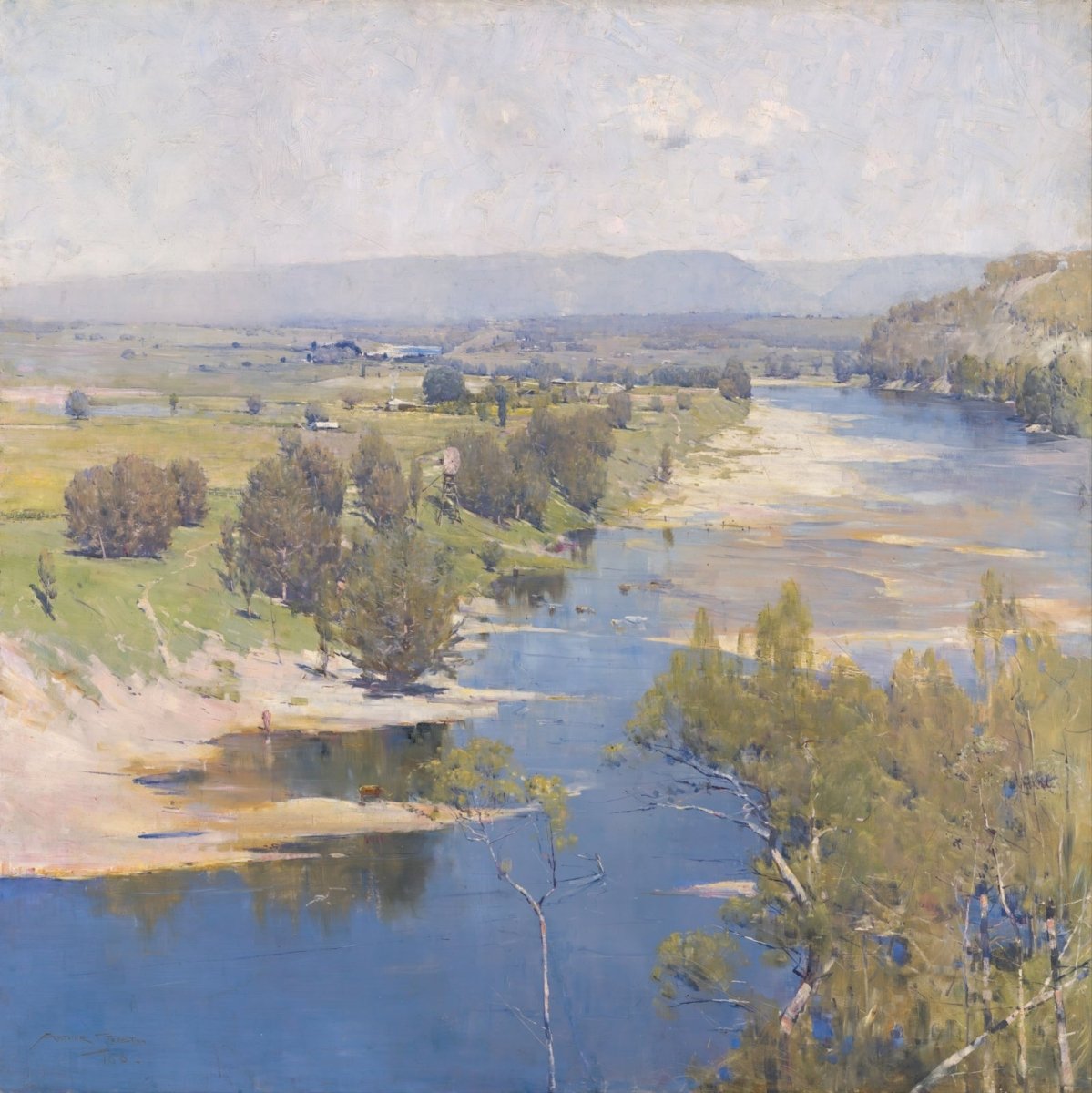 Noon's Transparent Might | Arthur Streeton | Ave Legato Art Prints