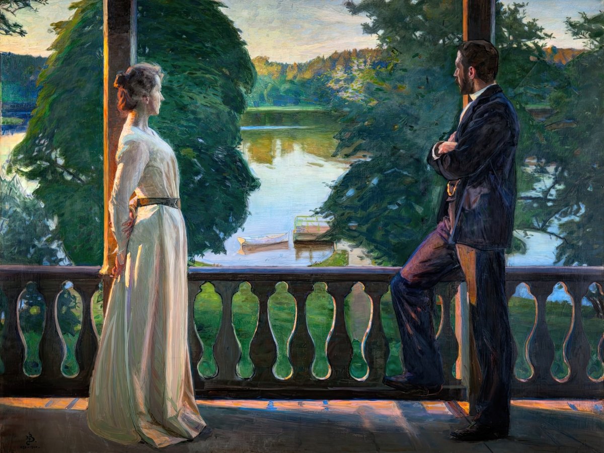 Nordic Summer's Evening | Richard Bergh | Ave Legato Art Prints