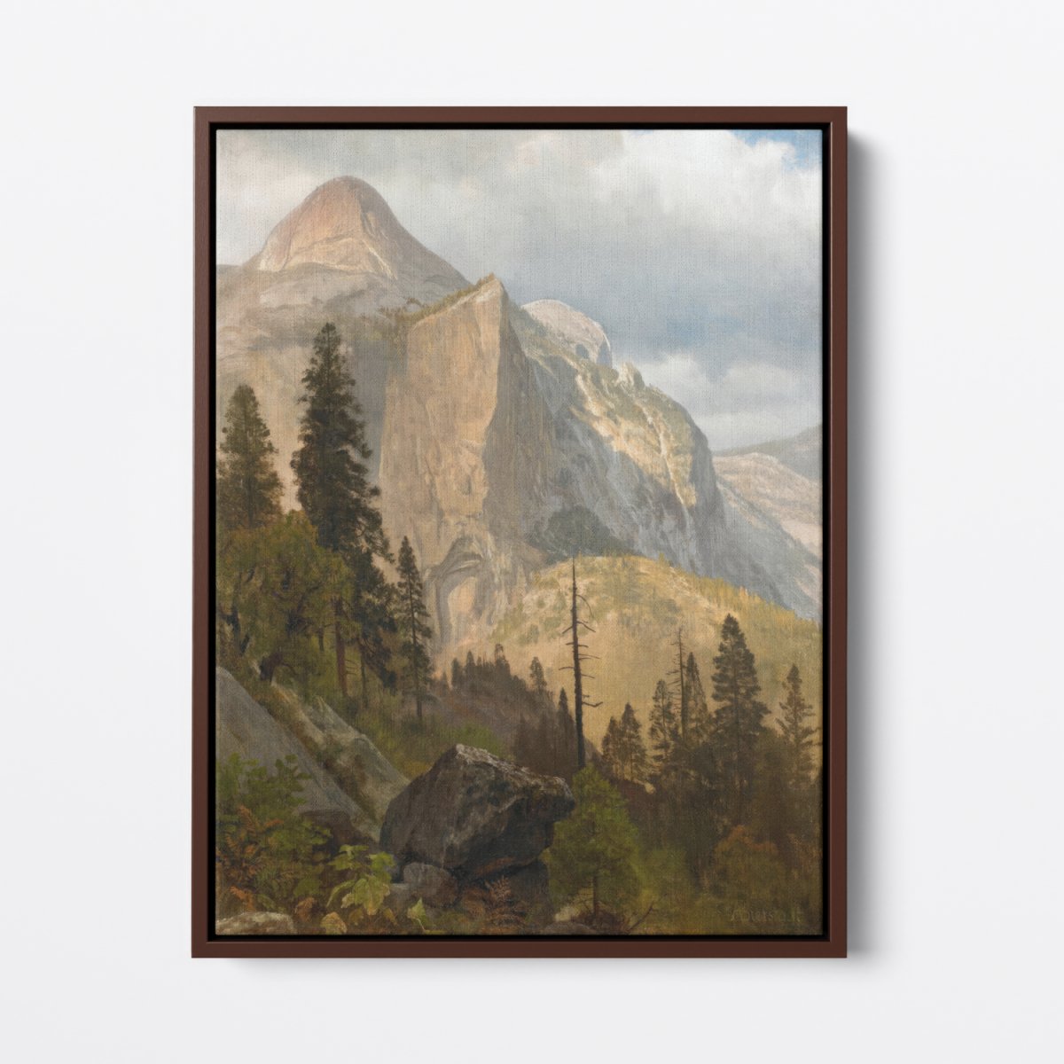 North Dome, Yosemite Valley | Albert Bierstadt | Ave Legato Art Prints