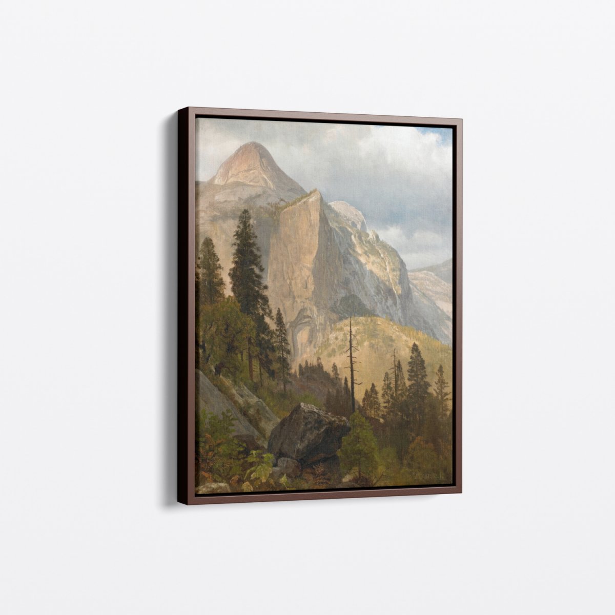 North Dome, Yosemite Valley | Albert Bierstadt | Ave Legato Art Prints