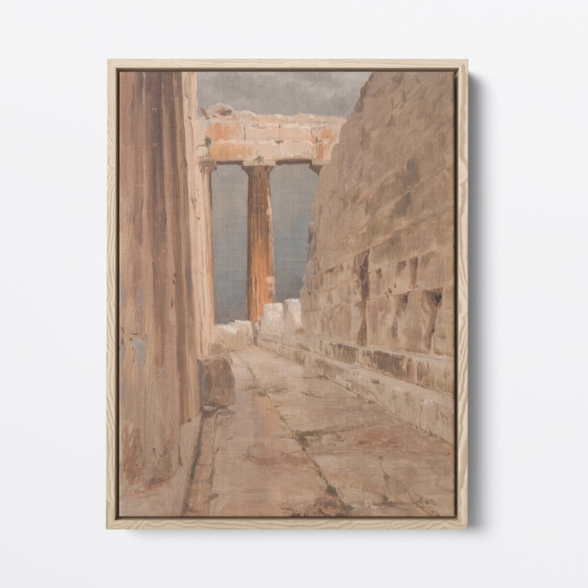 North Peristyle of the Parthenon | Frank Edwin Scott | Ave Legato Art Prints