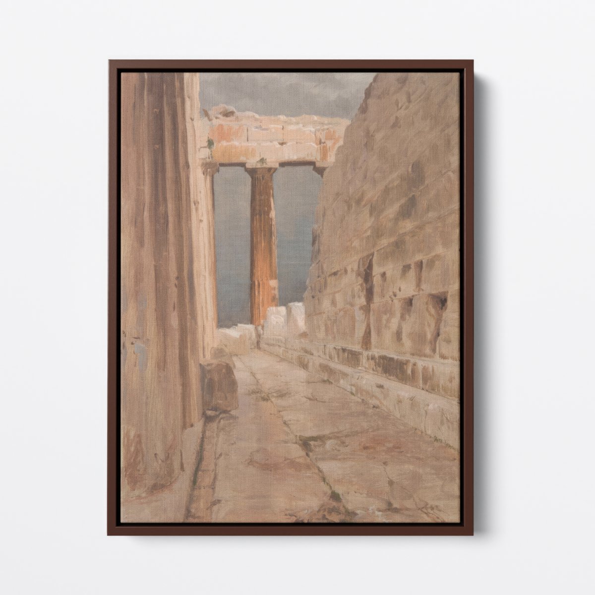 North Peristyle of the Parthenon | Frank Edwin Scott | Ave Legato Art Prints