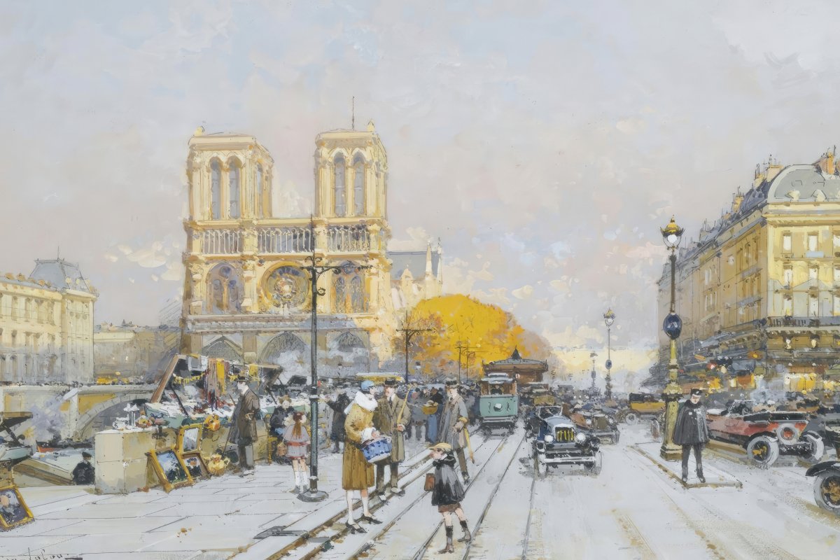 Notre Dame (Laloue) | Eugene Galien - Laloue | Ave Legato Art Prints