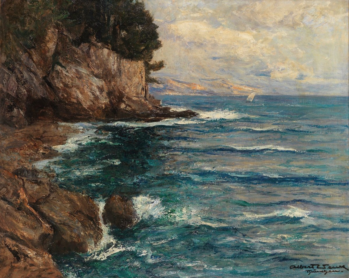 Off the Coast of Capri | Menci Crnčić | Ave Legato Art Prints